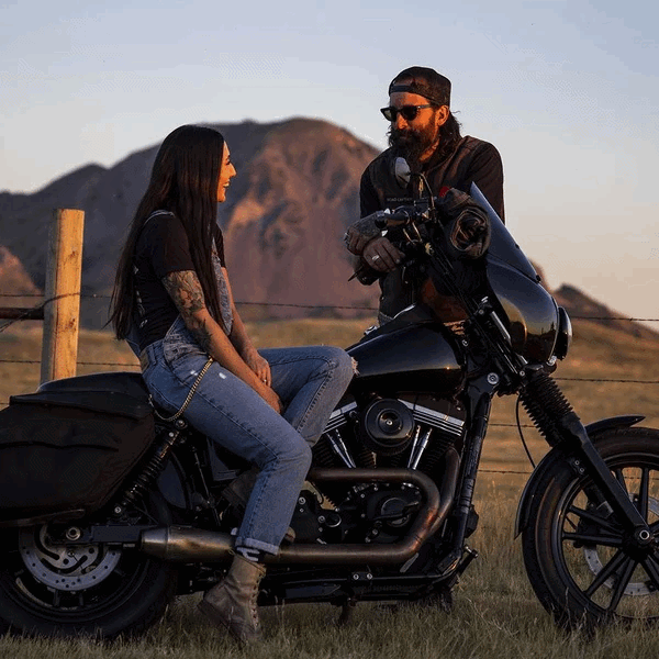 Rider on used Harley-Davidson Road Glide Limited